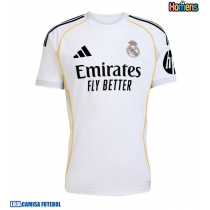 Camisa de Futebol Real Madrid Alexander-Arnold #12 Equipamento Principal 2025-26 Manga Curta